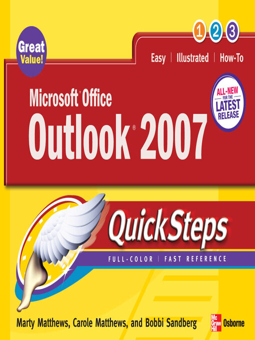 Title details for Microsoft Office Outlook 2007 by Marty Matthews - Available